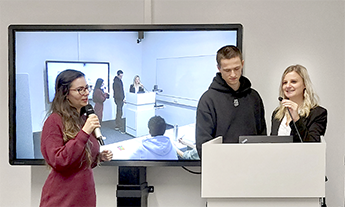 Presentation Lab in the Branch Library Main Campus